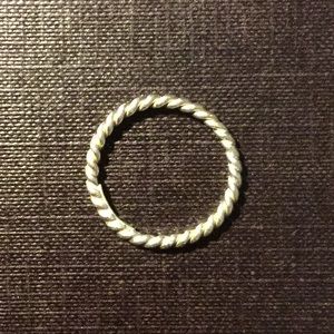 Authentic Tiffany Twist Sterling Silver Ring